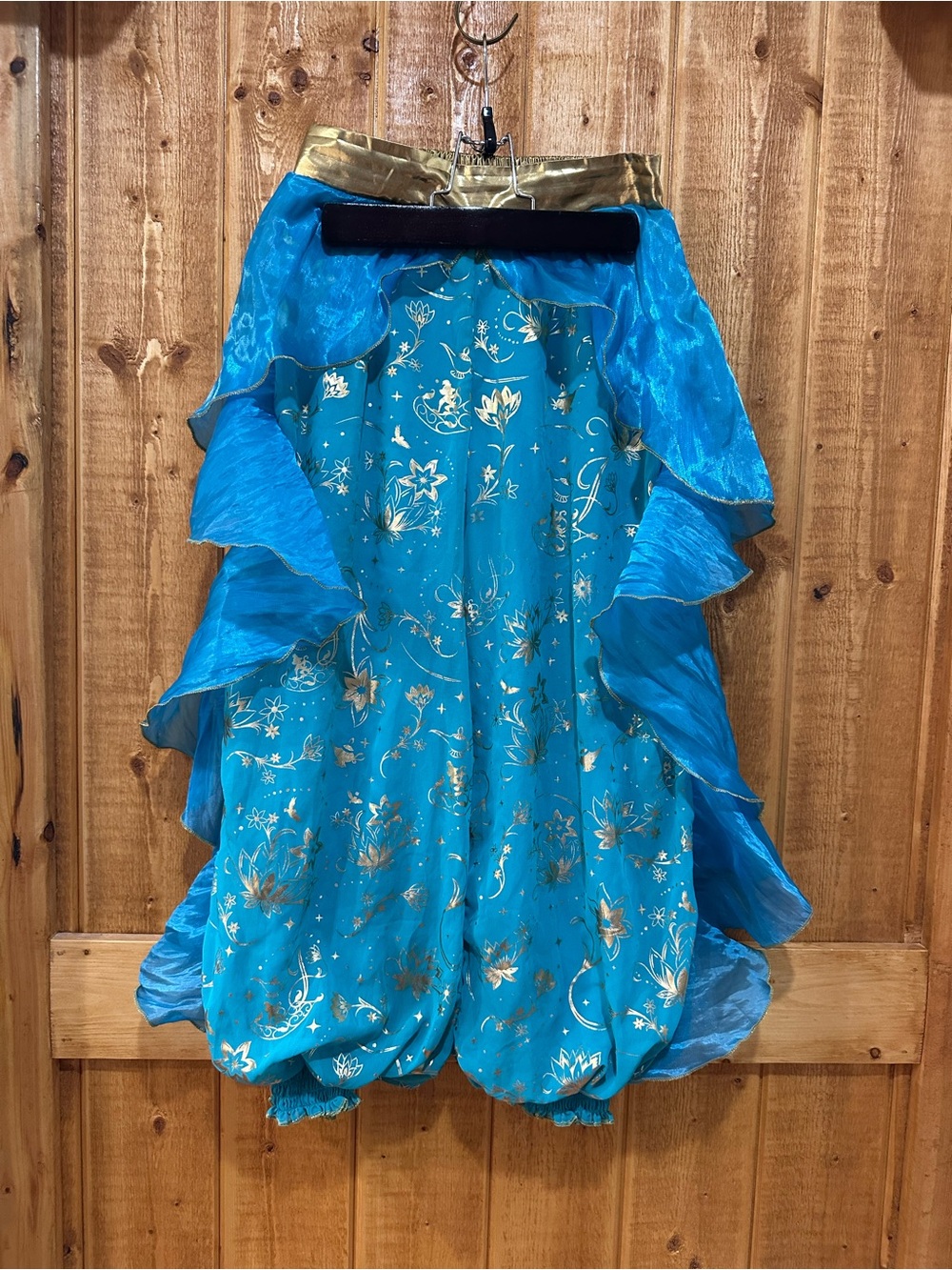 Disney Store Aladdin Princess Jasmine Halloween Costume Pants Girl Size 9/10